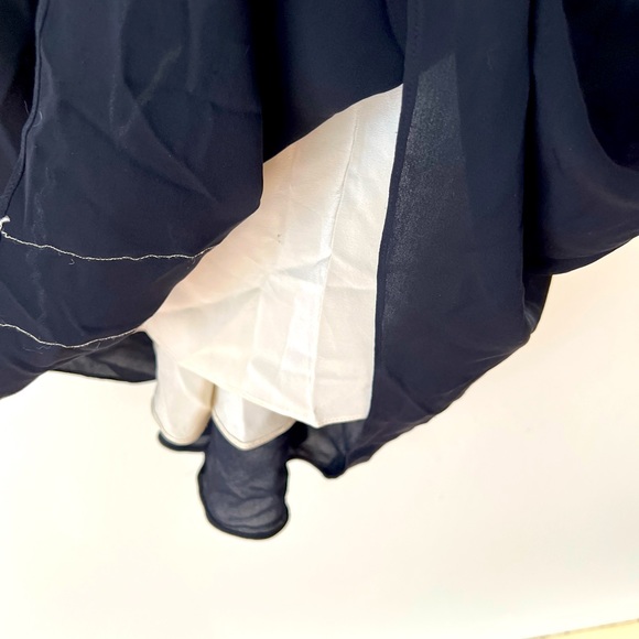 BCBG MaxAziria Maxi 100% Silk Skirt - Picture 5 of 7